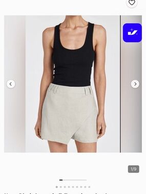 Dissh Linen Skort